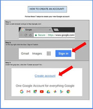 Load image into Gallery viewer, Google Accounts: Creation - Tips and Tricks - Roombop