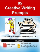 Load image into Gallery viewer, 85 Writing Prompts (Quick Write Topics) - Roombop