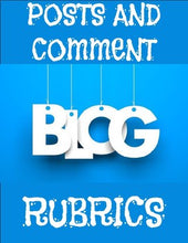 Load image into Gallery viewer, Blogger - Post Rubric and Comment Rubric - Roombop