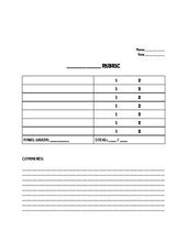 Load image into Gallery viewer, Blank Rubric Template Editable in Google Docs - Roombop