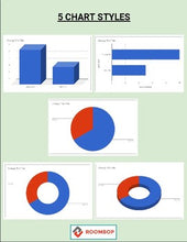 Load image into Gallery viewer, Google Sheets - Data Log with Automatic Graphs - Roombop