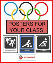 Load image into Gallery viewer, Winter Olympics - Classroom Posters - Roombop