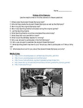 Load image into Gallery viewer, Webquest: Olympic History - Roombop