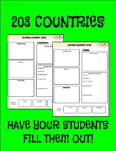 Load image into Gallery viewer, Olympic Country Cards - Roombop