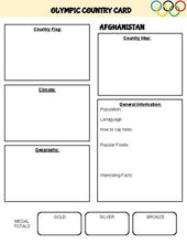 Load image into Gallery viewer, Olympic Country Cards - Roombop