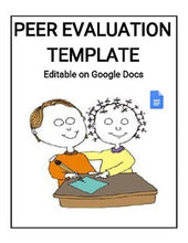 Load image into Gallery viewer, 12 Different Peer Evaluation Template (Editable Google Docs) - Roombop
