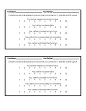Load image into Gallery viewer, 12 Different Peer Evaluation Template (Editable Google Docs) - Roombop