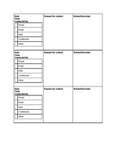 Load image into Gallery viewer, Digital Parent Contact Log Editable in Google Docs - Roombop