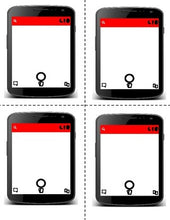 Load image into Gallery viewer, Snapchat Template (Editable in Google Slides) - Roombop