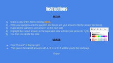 Load image into Gallery viewer, Who Wants to Be a Millionaire (Google Slides Game Template) - Roombop
