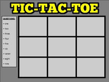 Load image into Gallery viewer, Tic Tac Toe Review (Google Slides Game Template) - Roombop