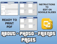 Load image into Gallery viewer, Facebook Template (Editable on Google Slides) - Roombop