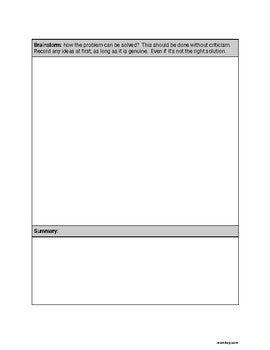 STEM Engineering Design Process Graphic Organizers (Editable in Google ...