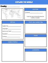 Load image into Gallery viewer, Explore the World (Editable in Google Slides) - Roombop