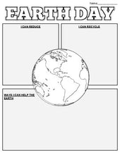 Load image into Gallery viewer, Earth Day Graphic Organizer - Roombop