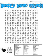 Load image into Gallery viewer, Hockey Word Search: 3 Difficulties - Roombop