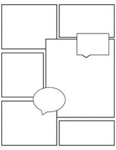 Load image into Gallery viewer, Comic Book Template (Editable in Google Slides) - Roombop