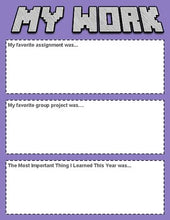 Load image into Gallery viewer, End of the Year Portfolio (Editable in Google Slides) - Roombop