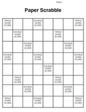 Load image into Gallery viewer, Paper Scrabble Language/Math Game - Roombop