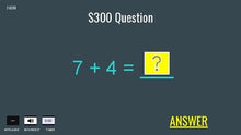 Load image into Gallery viewer, Kindergarten Math Jeopardy (Google Slides) - Roombop