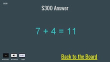 Load image into Gallery viewer, Kindergarten Math Jeopardy (Google Slides) - Roombop
