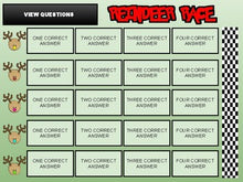 Load image into Gallery viewer, Reindeer Race Review Game (Google Slides) - Roombop