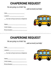 Load image into Gallery viewer, Field Trip Planner (Editable on Google Forms) - Roombop