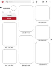Load image into Gallery viewer, Pinterest Template (Editable on Google Slides) - Roombop