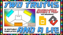 Load image into Gallery viewer, Ice Breaker: Digital Two Truths & a Lie (Editable in Google Slides) - Roombop