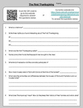 Load image into Gallery viewer, Thanksgiving WebQuest - Engaging Internet Activity (Edit on Google Slides) - Roombop