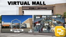Load image into Gallery viewer, Virtual Mall (Editable in Google Slides) Distance Learning - Roombop