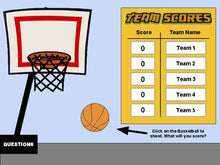 Load image into Gallery viewer, Basketball: Interactive Review Game (Editable on Google Slides) - Roombop
