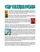 Load image into Gallery viewer, Why We Have Winter: Reading & Worksheet (Editable in Google Docs) - Roombop