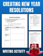 Load image into Gallery viewer, Creating New Year Resolution Activity (Editable in Google Slides) - Roombop