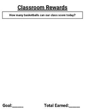 Load image into Gallery viewer, Basketball Individual & Classroom Behavior Charts (Editable on Google Slides) - Roombop