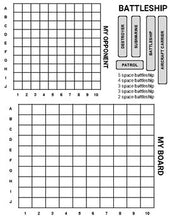 Load image into Gallery viewer, Battleship Printable Board Game (Editable Google Slides) Distance Learning - Roombop