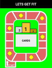 Load image into Gallery viewer, Lets Get Fit Printable Board Game (Editable Google Slides) - Roombop