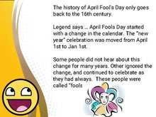 Load image into Gallery viewer, April Fools Day Info Slides (editable in Google Slides) - Roombop
