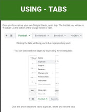Load image into Gallery viewer, Sports Tally Chart with Automatic Graphs (Editable in Google Sheets) - Roombop