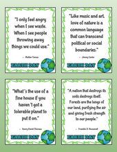 Load image into Gallery viewer, Earth Day: Famous People's Quotes - Printable Posters - Roombop