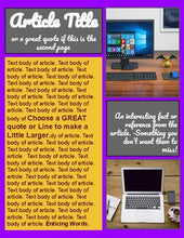 Load image into Gallery viewer, Digital Magazine (Editable in Google Slides) - Roombop