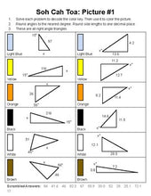 Load image into Gallery viewer, Trig Ratios Math Art: Sunglasses Emoji - Roombop