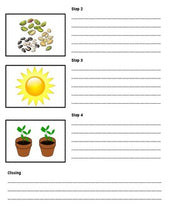 Load image into Gallery viewer, How to Grow a Plant: Procedural Writing Organizers (Editable in Google Slides) - Roombop