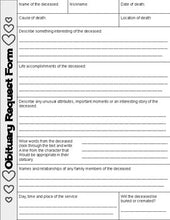 Load image into Gallery viewer, Character Obituary - For Any Literature (Editable in Google Slides) - Roombop