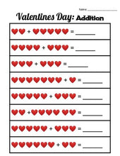 Load image into Gallery viewer, Valentines Day Kindergarten Math - Roombop