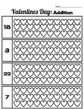 Load image into Gallery viewer, Valentines Day Kindergarten Math - Roombop