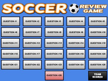 Load image into Gallery viewer, Soccer: Interactive Review Game (Editable on Google Slides) - Roombop
