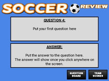 Load image into Gallery viewer, Soccer: Interactive Review Game (Editable on Google Slides) - Roombop