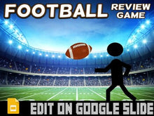 Load image into Gallery viewer, Football: Interactive Review Game (Editable on Google Slides) - Roombop