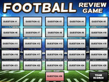 Load image into Gallery viewer, Football: Interactive Review Game (Editable on Google Slides) - Roombop
